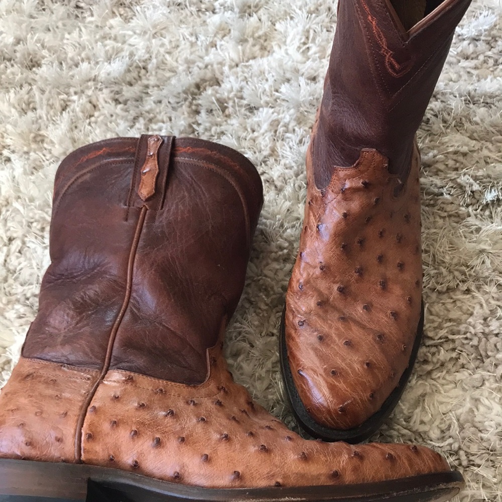 Cody James Ostrich Men’s Boots